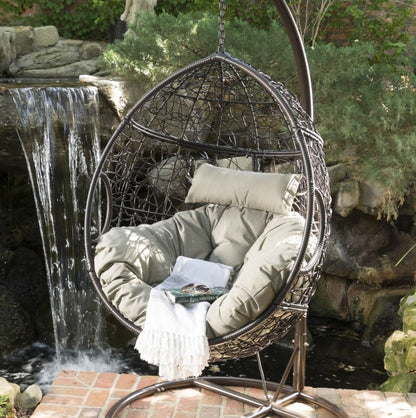 US Local KYLIE HANGING BASKET-BROWN Only Basket ,NOT Include A Hanging Stand