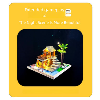 US Local Children's Puzzle Toy Snow House Holiday Gift Box