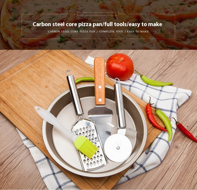 Pizza Plate Home Use Set Oven Non-stick