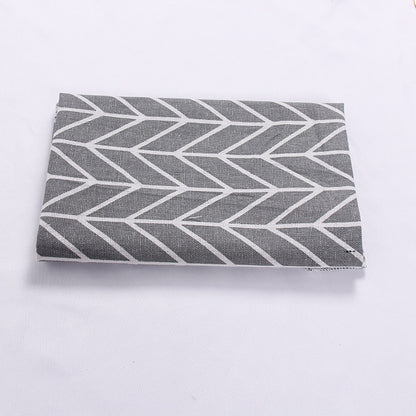 Plaid table mat placemat napkin