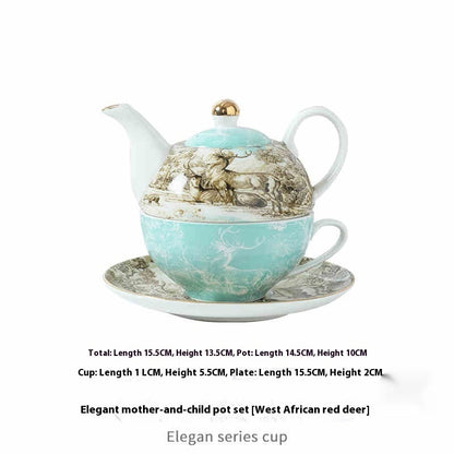 Cup Exotic Coffee Cup Suit Teapot Ceramic