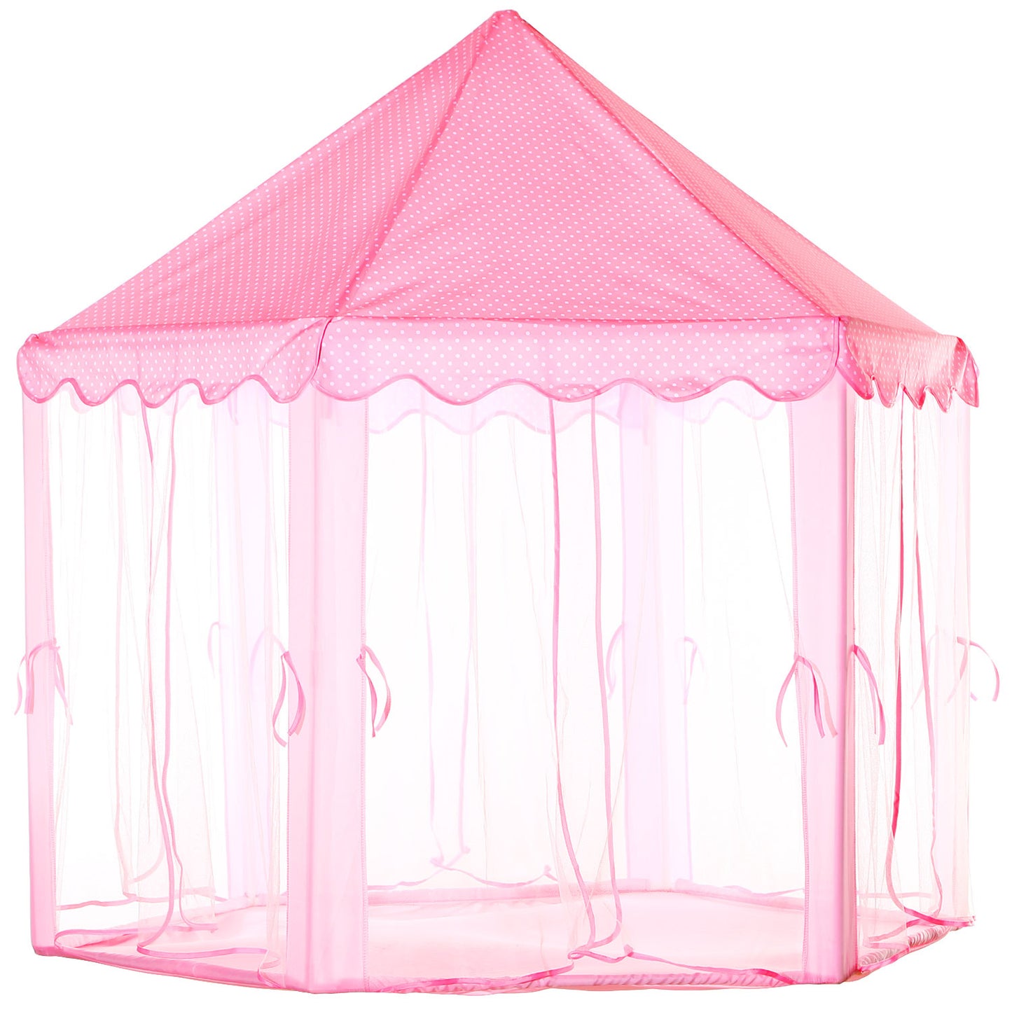 US Local 1Pc Kids Play Tents Princess For Girls Princess Castle Children Playhouse Indoor Outdoor Use With Carry Case