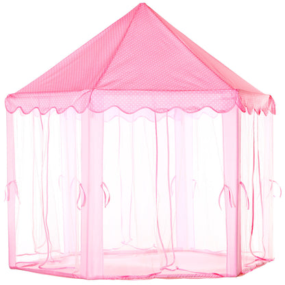 US Local 1Pc Kids Play Tents Princess For Girls Princess Castle Children Playhouse Indoor Outdoor Use With Carry Case