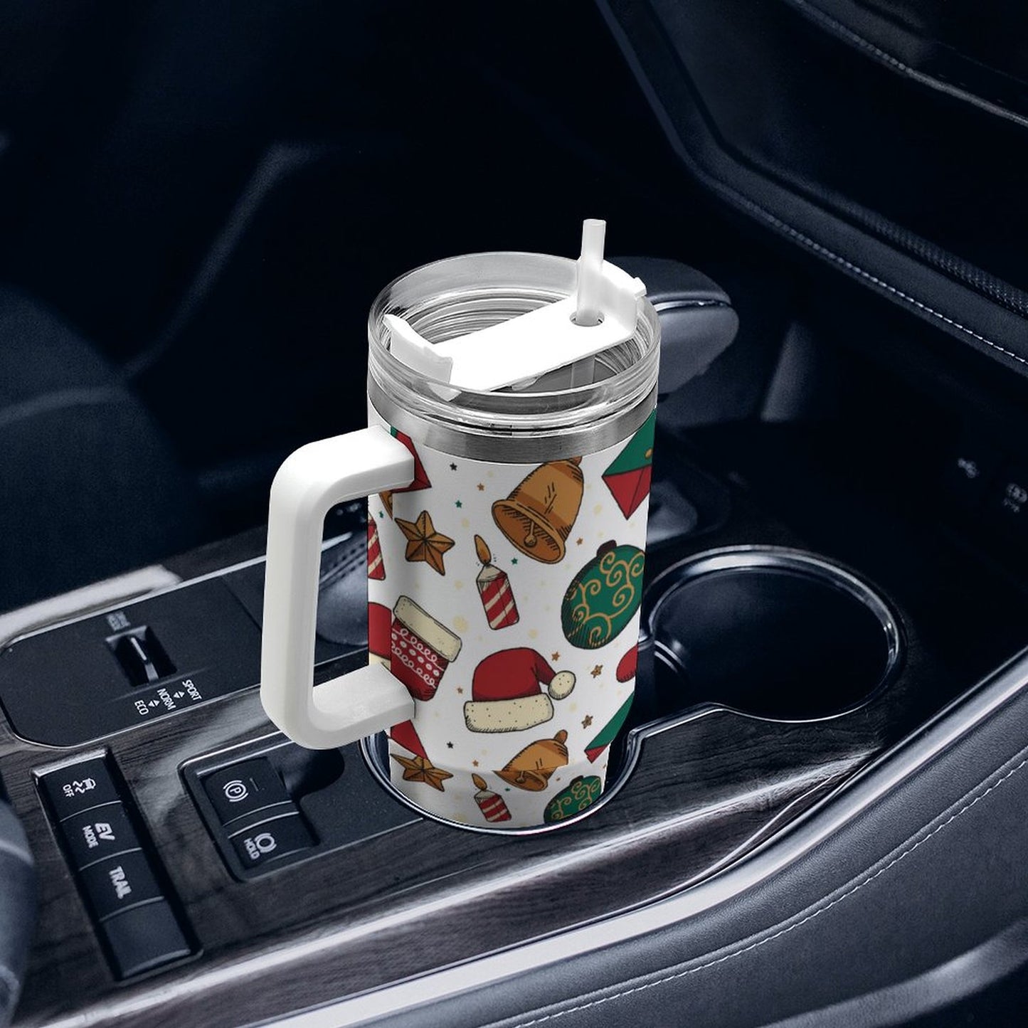 PHDT00162 POD US Local Tumbler 40 oz Large Capacity Car Cup Christmas
