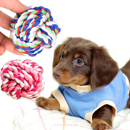 US Local Pet Toy Cotton Rope Ball