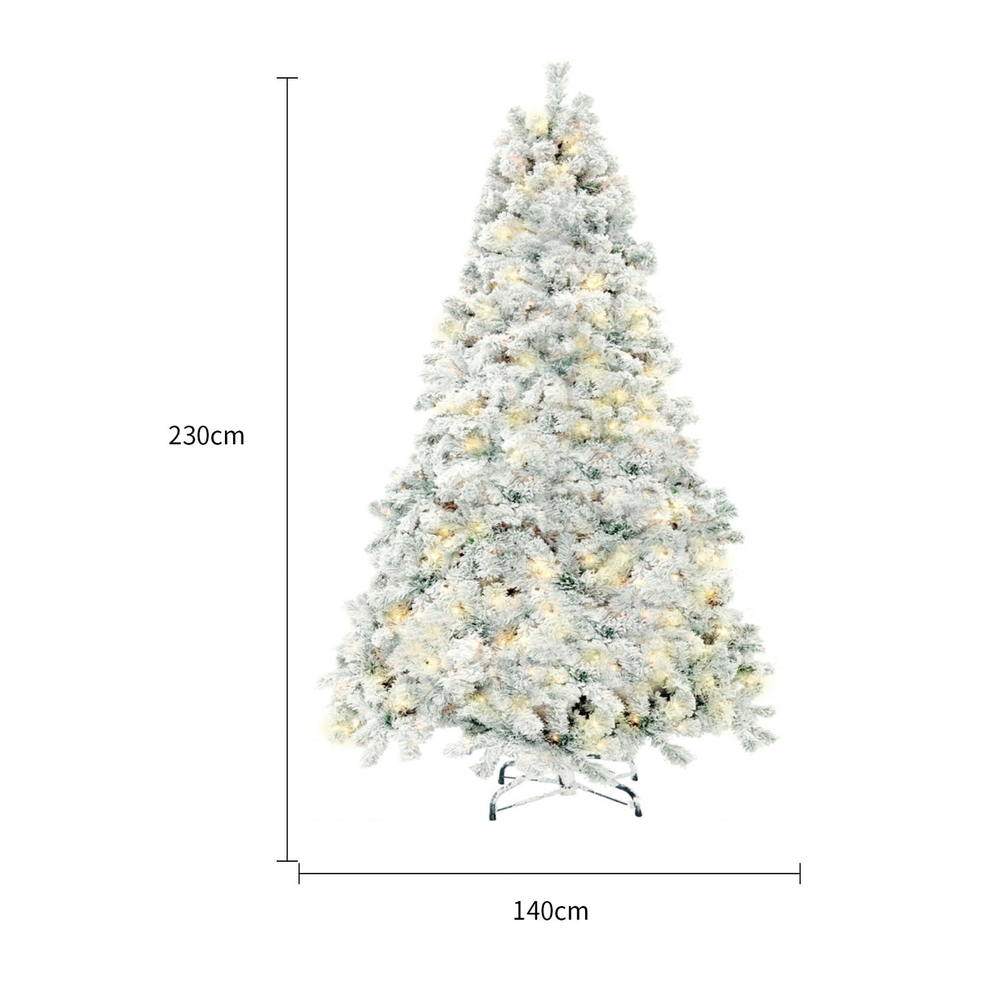 USA Local Christmas Tree PVC Artificial Snow Christmas Tree Mall Window Decoration Tree Cedar Christmas Tree Christmas Decoration Supplies