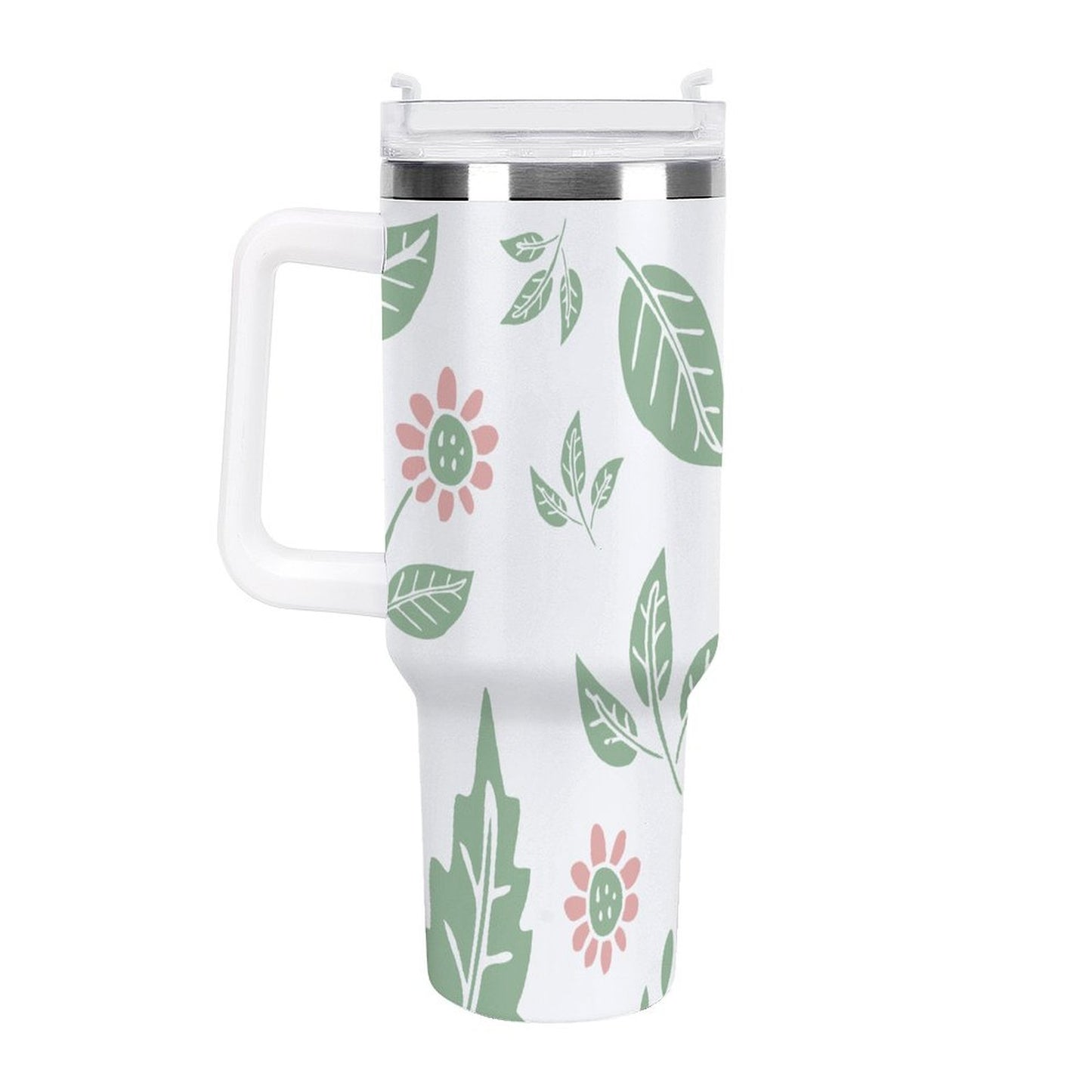 PHDT00393 POD US Local Tumbler 40 oz Large Capacity Car Cup Leaves, Summer