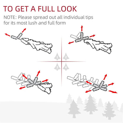 US Local 7.5ft Christmas Tree