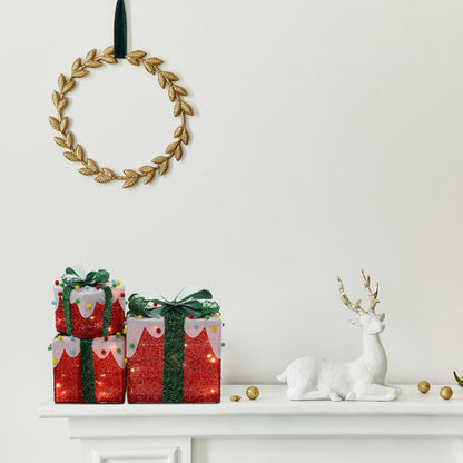 US Local 3pcs60 Iceberg Effect Colored Cotton Balls, Battery Version Not Included, Courtyard Gift Box Decoration