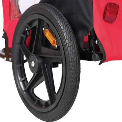 US Local Bicycle Trailer For Pets Outdoor Foldable Dog Trailer With Reflectors