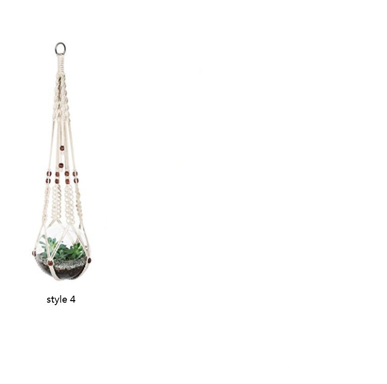 USA Local 4 Pack - Macrame Hanging Baskets