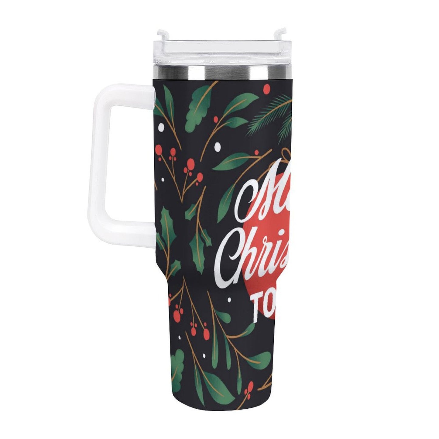 PHDT00174 POD US Local Tumbler 40 oz Large Capacity Car Cup Christmas