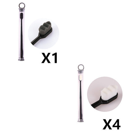 US Local Ultra-fine Toothbrush Super Soft Bristle Deep Cleaning Brush Portable For Oral Care Tools Teeth Care Oral Cleaning Travel