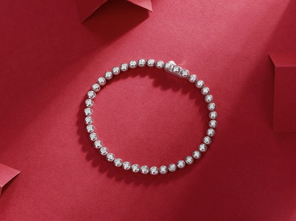 Galaxy Dream Luxury Fashion Mosan Diamond S925 Silver Bracelet