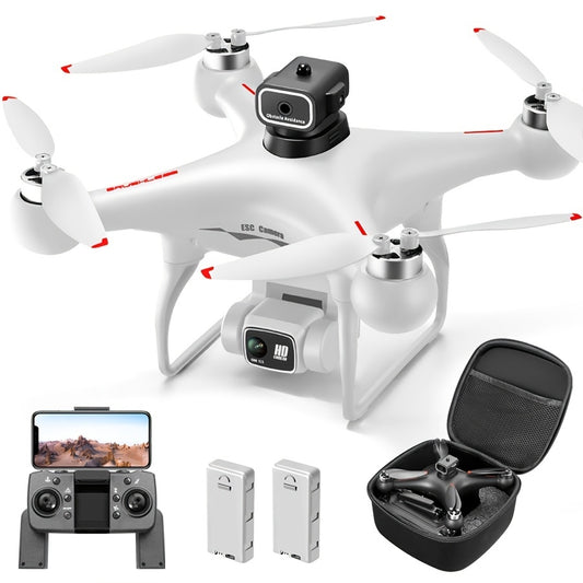 US Local S116 MAX Drone With 4K Dual Camera, 360 Obstacle Avoidance, Brushless Motors, Optical Flow Positioning, WiFi FPV