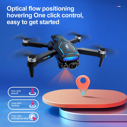 US Local S180 Max Brushless Racing Drone 4k Camera HD Obstacle Avoidance WIFI FPV Quadcopter Optical Flow Positioning Radio Control Toy