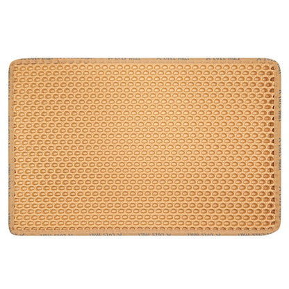 US Local Double Layer Rice Shaped Cat Litter Pad