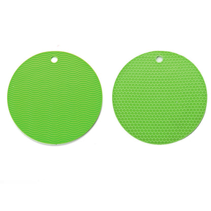 Striped Heat Insulation Placemat Bowl And Plate Placemat