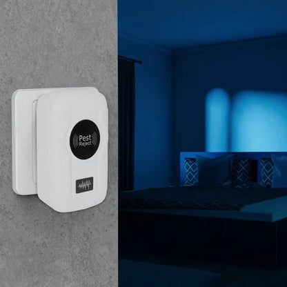 US Local 6-Pack Ultrasonic Insect Repellent - Dual Sound-Wave Tech, 3-Mode Switch, 32 - 120kHz Frequencies, Ideal For Full Home Coverage, Safe For Home With Kids - Plug-in Indoor Bug & Rodent Repeller