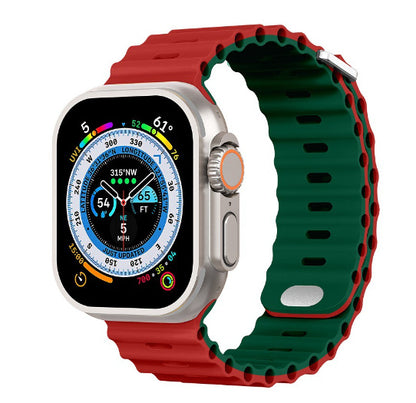 New Fashion Ocean Silicone Watch Band