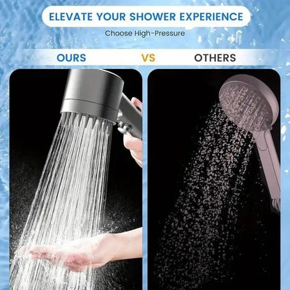 US Local High Pressure Shower Head With Handheld And Filter