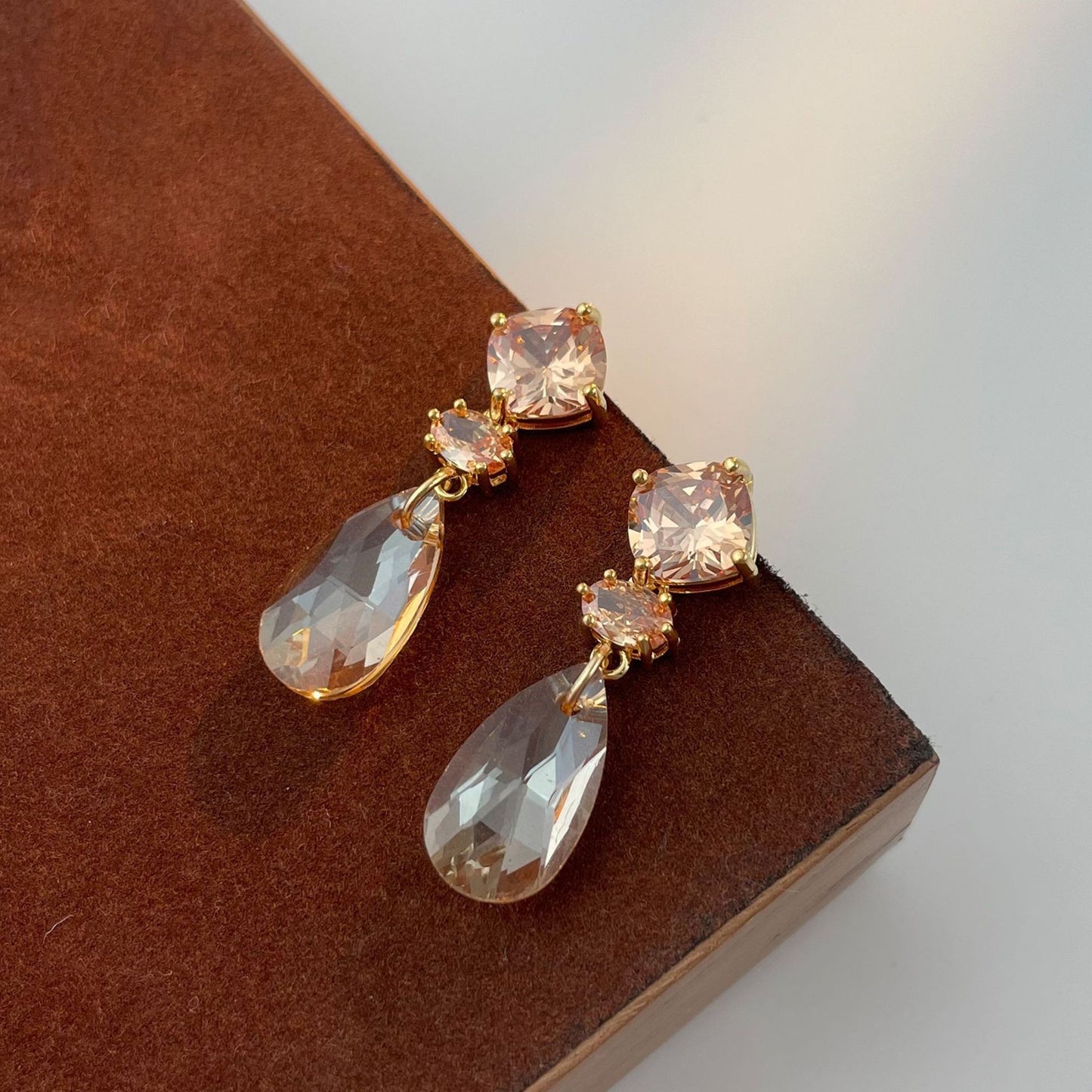 Trendy Water Drop-shaped Earrings Fashion Advanced