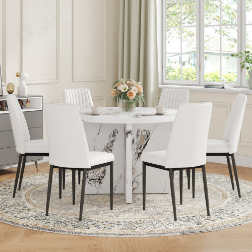 US Local Round Dining Table For 4-6 People