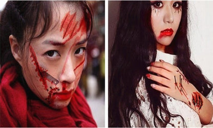 Halloween Wound Tattoo Sticker