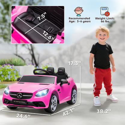 US Local Mercedes SLC 300 Licensed Kids Electric Car with Remote Control