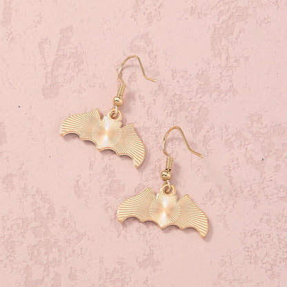 Simple Geometric Personality Halloween Earrings