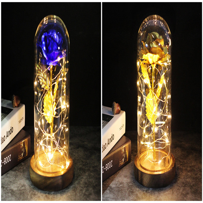 Little Prince Rose Glass Cover