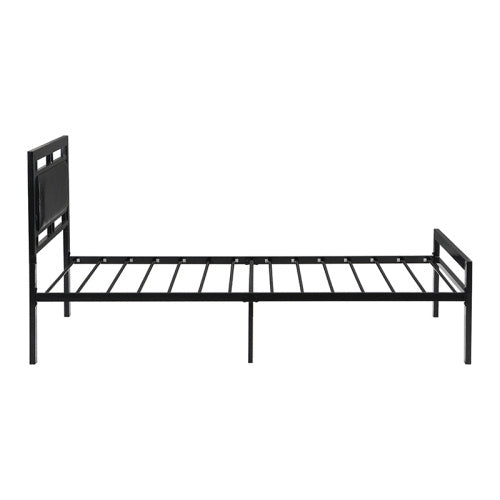 US Local Twin Size Metal Bed Sturdy System Metal Bed Frame ,Modern Style And Comfort To Any Bedroom
