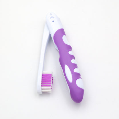 Foldable Toothbrush Travel Portable Glue Injection Prawn Toothbrush