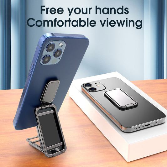 USA Local Foldable Mobile Phone Holder Ring Buckle Retractable Desktop CellPhone Stand Car Magnetic Bracket Office Accessories