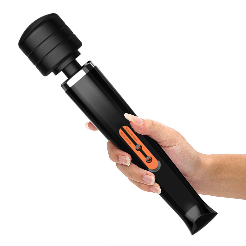 US Local Magic Massager Wand Vibration 10 Speeds Vibrating Massage Full Body Magic Therapy Motor