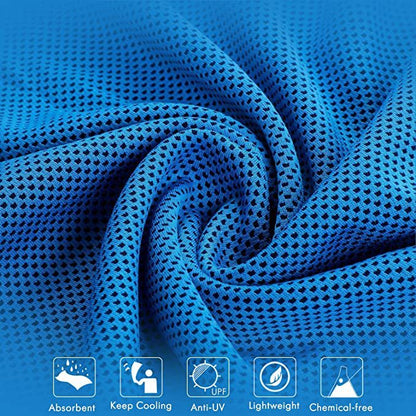 US Local Mountaineering Bag Cooling Ice Feeling Cold Feeling Towel Ice-cold Towel