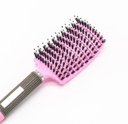 US Local Hairbrush Anti Klit Brushy Haarborstel Women Detangler Hair Brush Bristle Nylon Scalp Massage  Teaser Hair Brush Comb