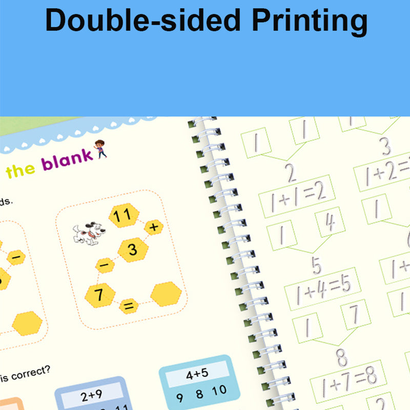 Hot Selling Preschool Hard Pen And Groove Copybook Practice Copybook For Children In English