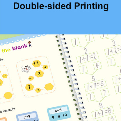 Hot Selling Preschool Hard Pen And Groove Copybook Practice Copybook For Children In English