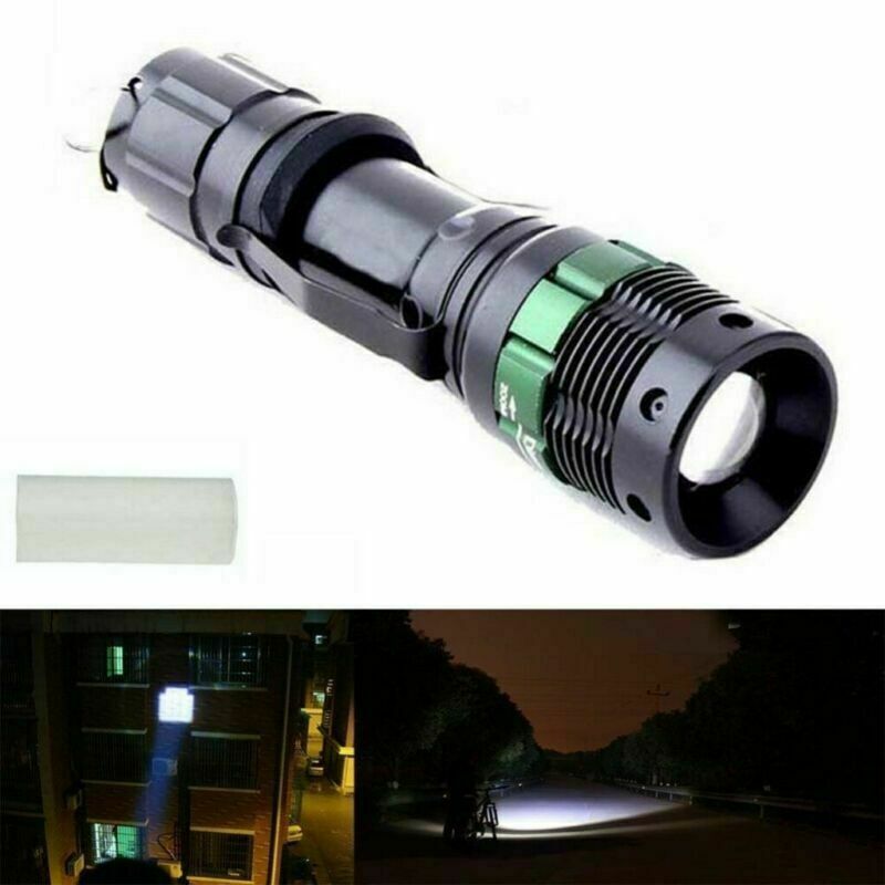 US Local Super-Bright 90000LM LED Searchlight Handheld Spotlight Flashlight Rechargeable