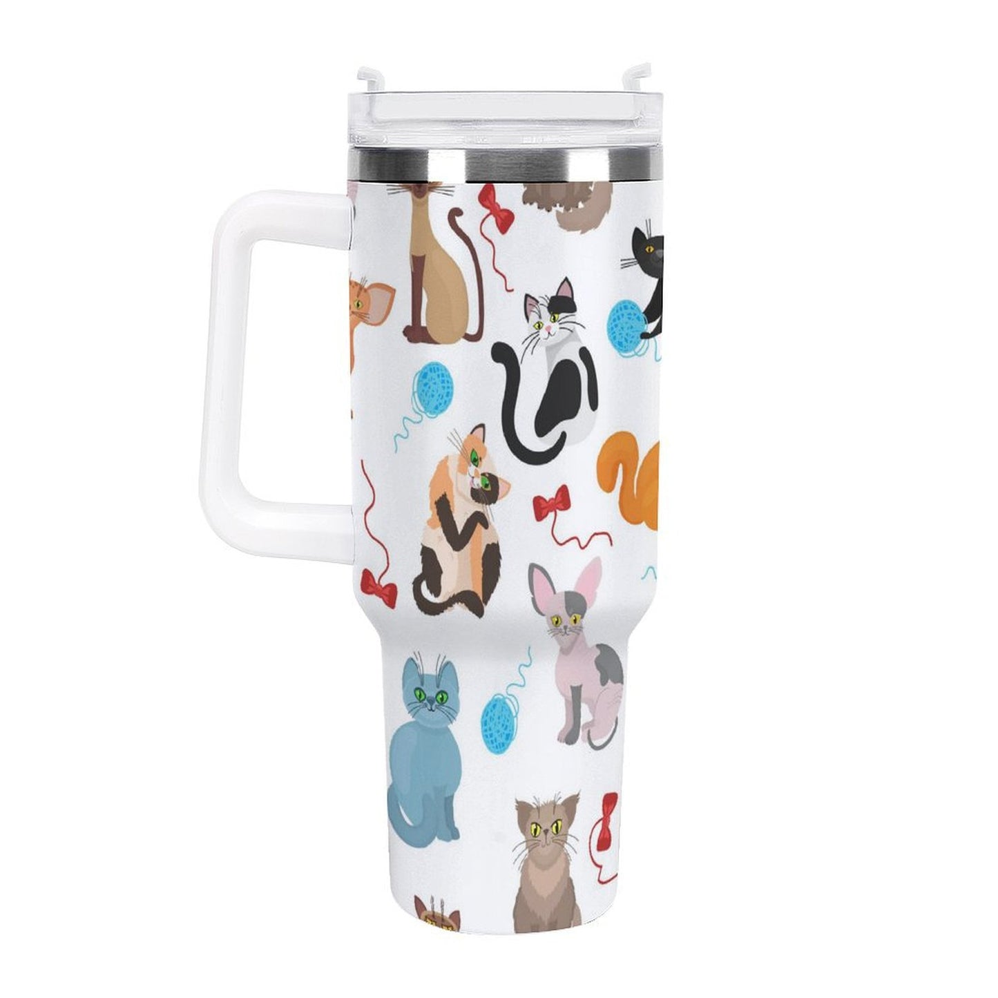 PHDT00250 POD US Local Tumbler 40 oz Large Capacity Car Cup Cat