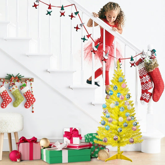 US Local 4ft Golden Tree Christmas Tree