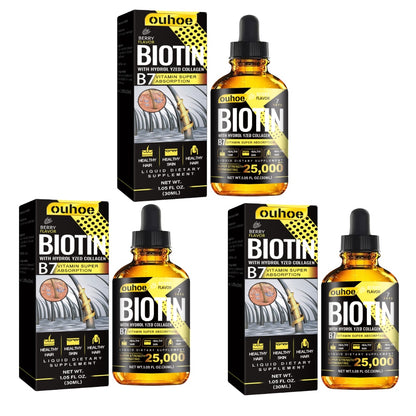 US Local OUHOE Collagen B7 Vitamin Hair Oil Hair Strengthening & Densification Hair Loss Prevention Hair Care Oil