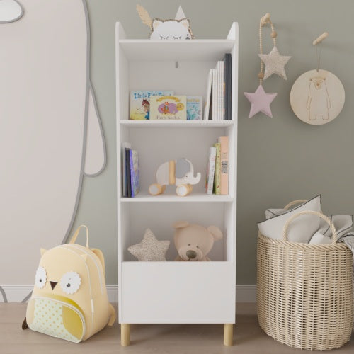 US Local Kids 4-Tier Bookcase