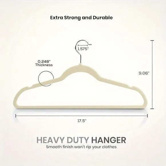 US Local Velvet Hanger 50pack