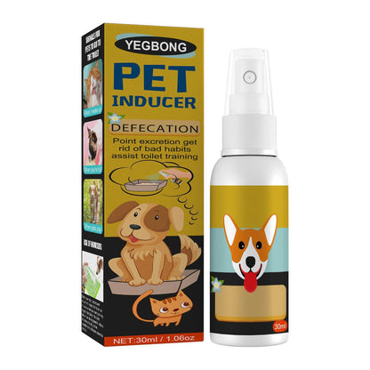 US Local Yegebang Pet Defecation Positioning Spray Pet Feces Positioning Pet Cat And Dog Defecation Inducer