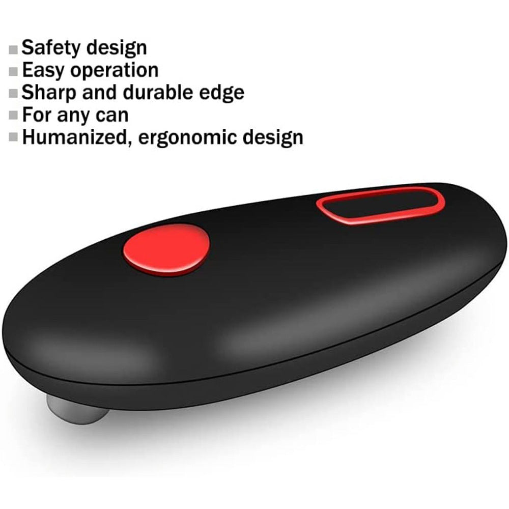 USA Local Electric Can Opener Automatic Jar Bottle Can Machine One Touch Portable Kitchen Hand Free Opening Opener Tool Gadgets