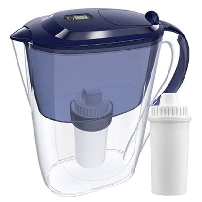US Local DP06Water Filter Jug Water Pitcher Purifier Cartridge Electronic Indicator 10Cup