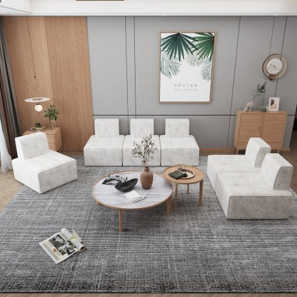 Bean Bag Chair,Accent Chair,Modular Sherpa Sofa Chair,Floor Sofa For Adults,Fireside Chair,Reading Chair For Living Room,Bedroom,Office,Beige