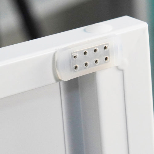 US Local Metal Storage Cabinet With 2 Doors And 2 Adjustable Shelves, Steel Garage Storage Cabinet, Metal File Cabinet For Home Office School Gym, White